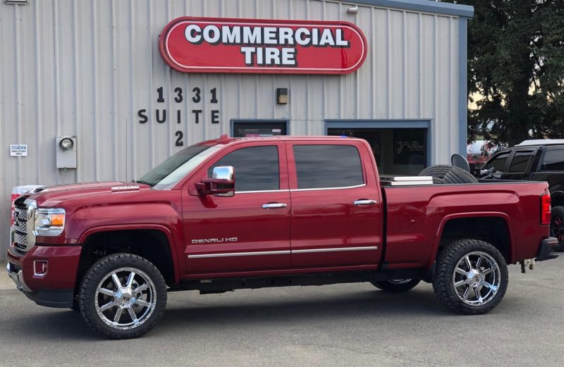 Photo of truck upgraded by Commercial Tire