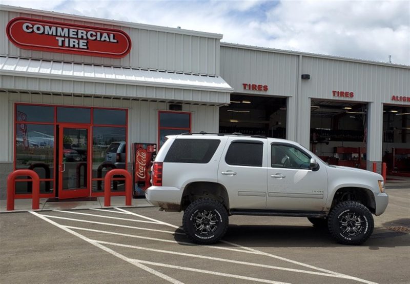 Photo of an SUV upgraded by Commercial Tire