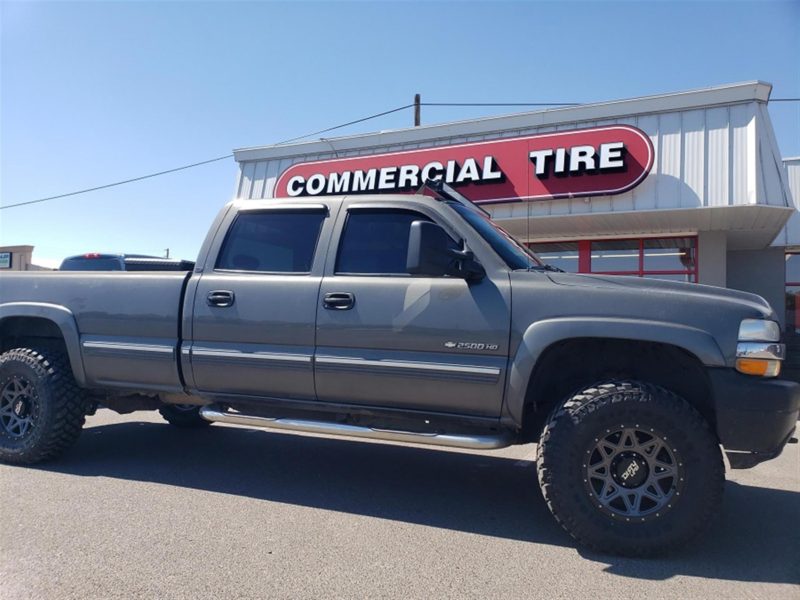 Photo of a truck upgraded by Commercial Tire